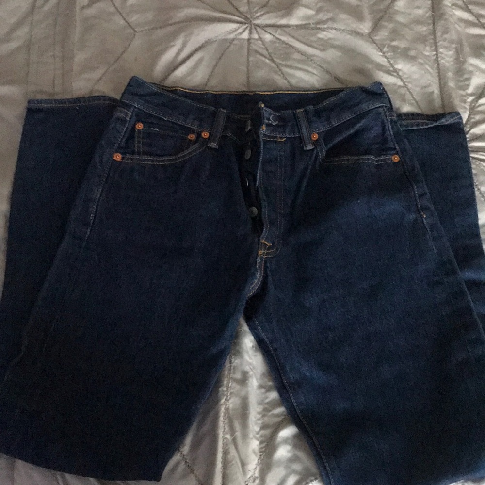 Levi dark wash jeans